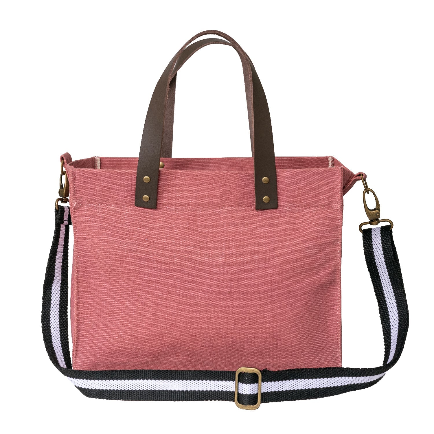 Brooklyn Tote with Cotton Web Straps Tote Tag&Crew Mauve