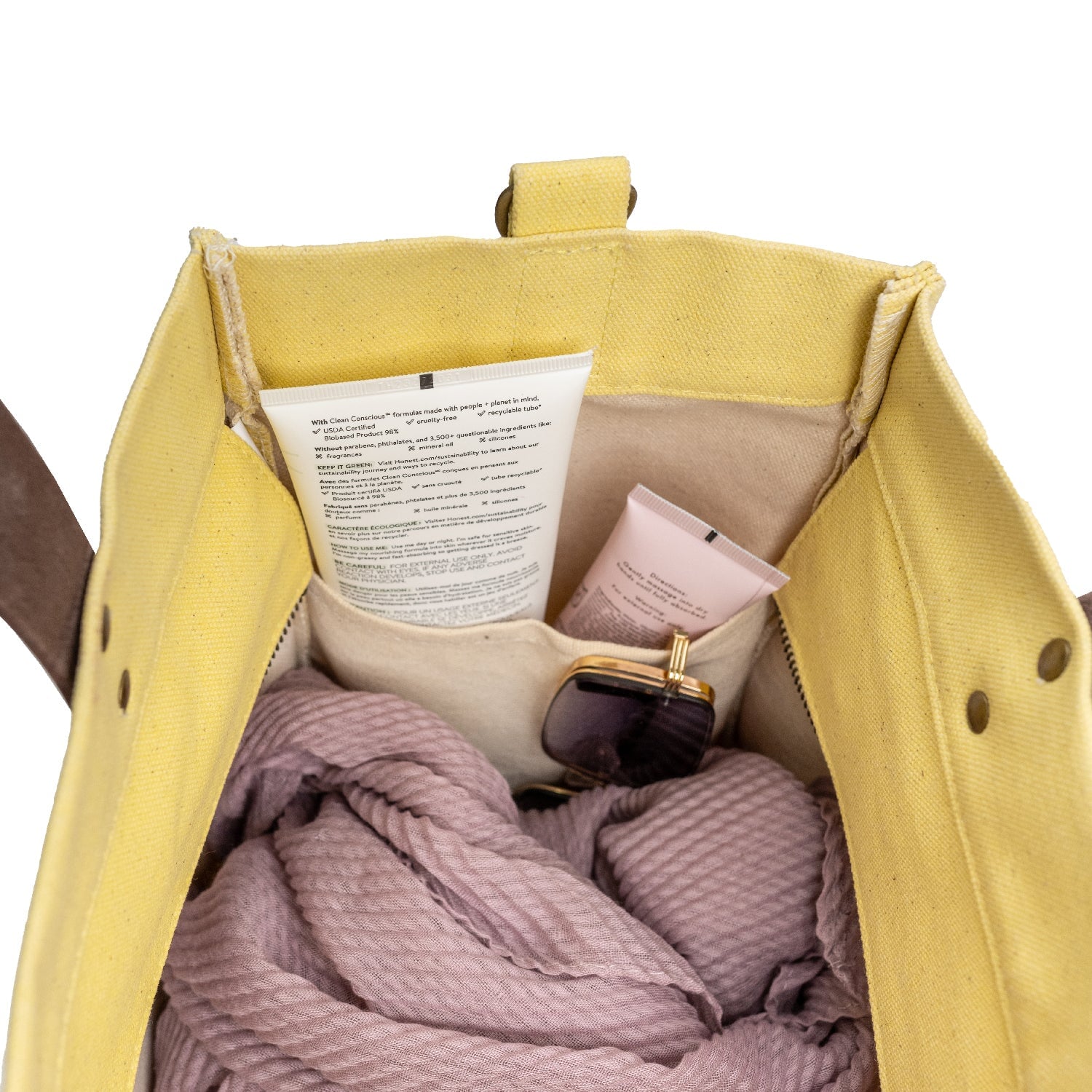 Brooklyn Tote with Cotton Web Straps Tote Tag&Crew