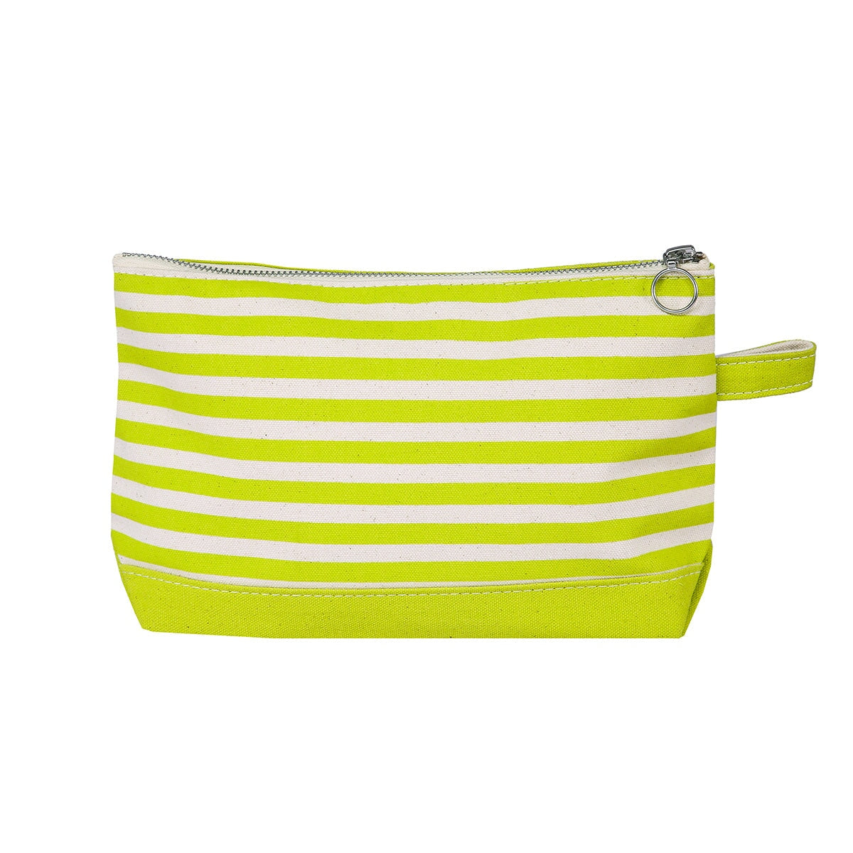 Makeup Bag Stripe Accessories TagandCrew Cyber Lime Stripe