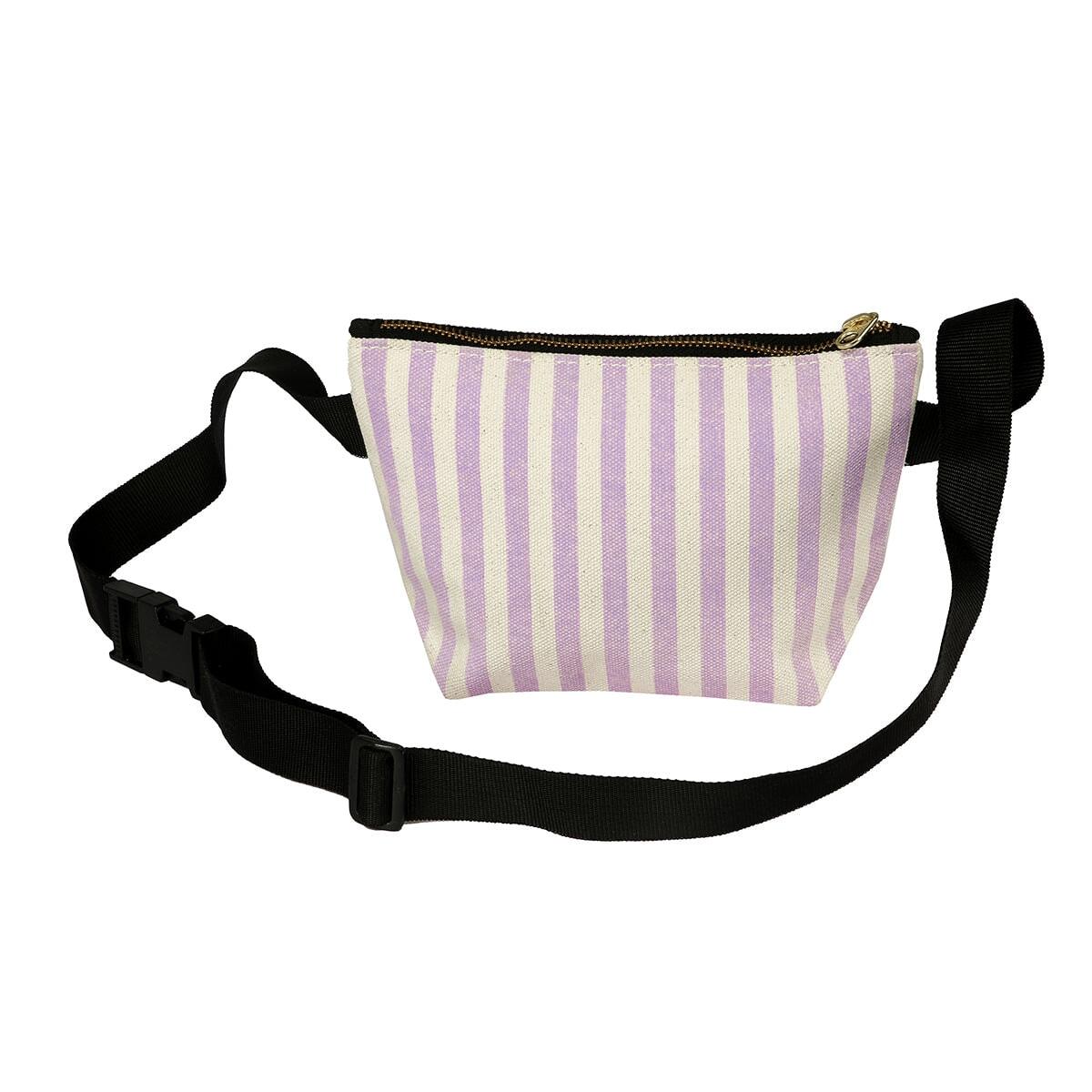 Nagoya Crossbody Sling Stripe Tag&Crew Lavender