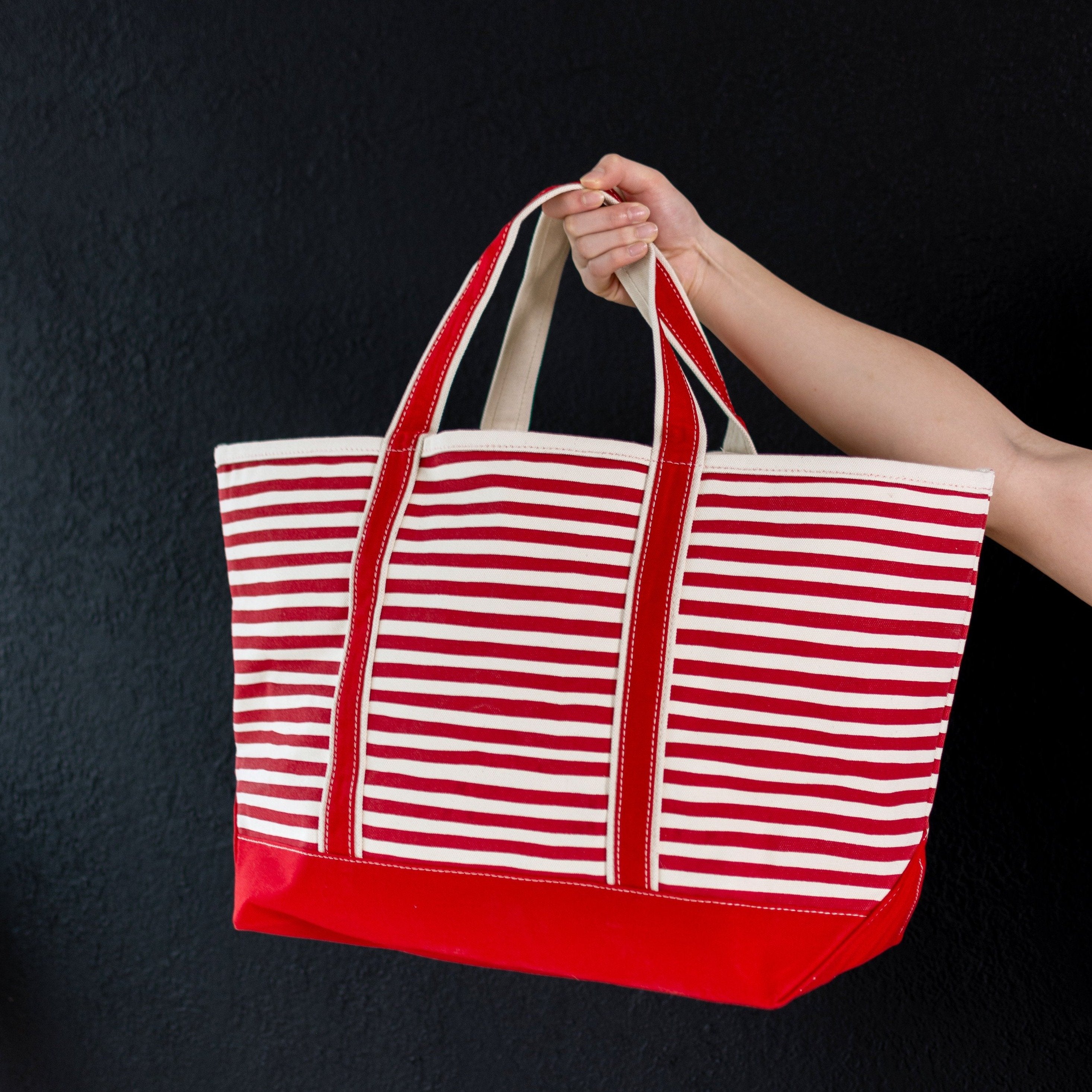 Boat Tote Large Stripe - Tag&Crew