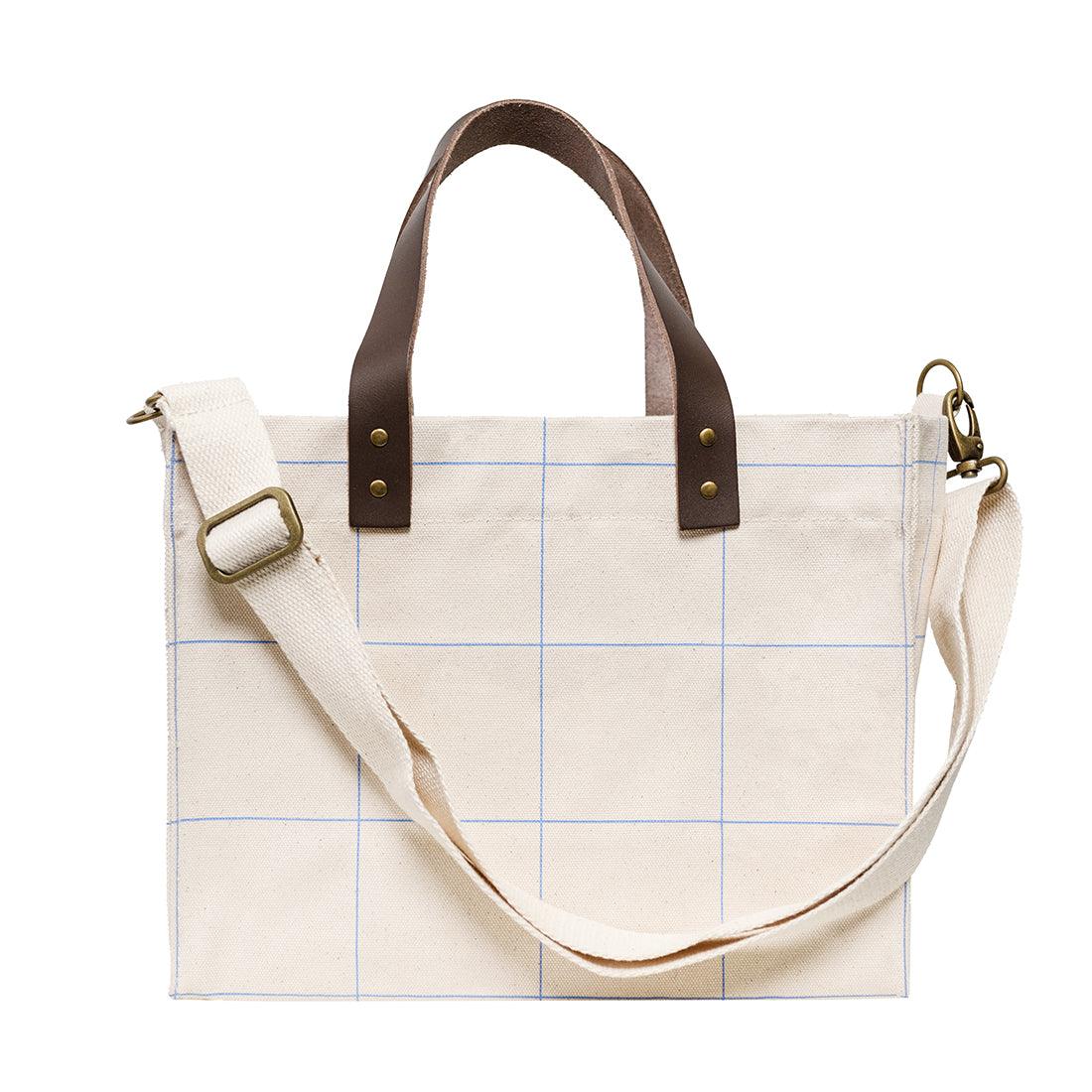 Brooklyn Tote Windowpane Plaid - Tag&Crew