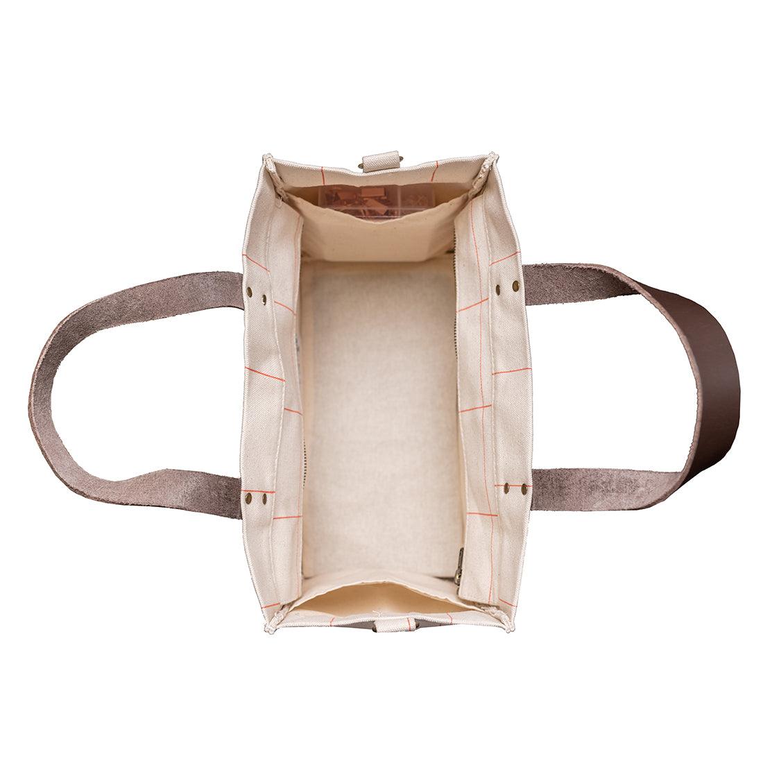 Brooklyn Tote Windowpane Plaid - Tag&Crew