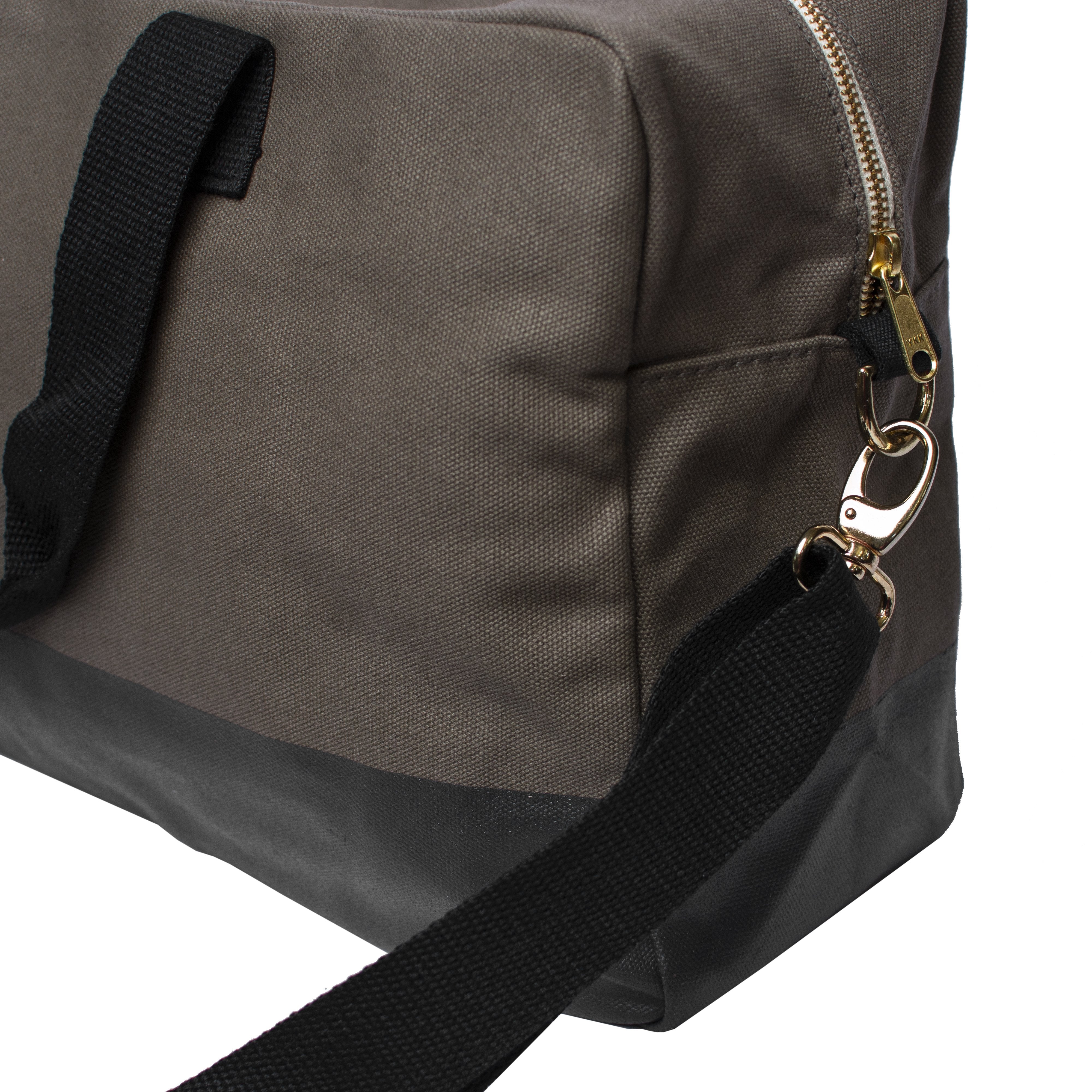 Color Block Duffle - Gray - Tag&Crew