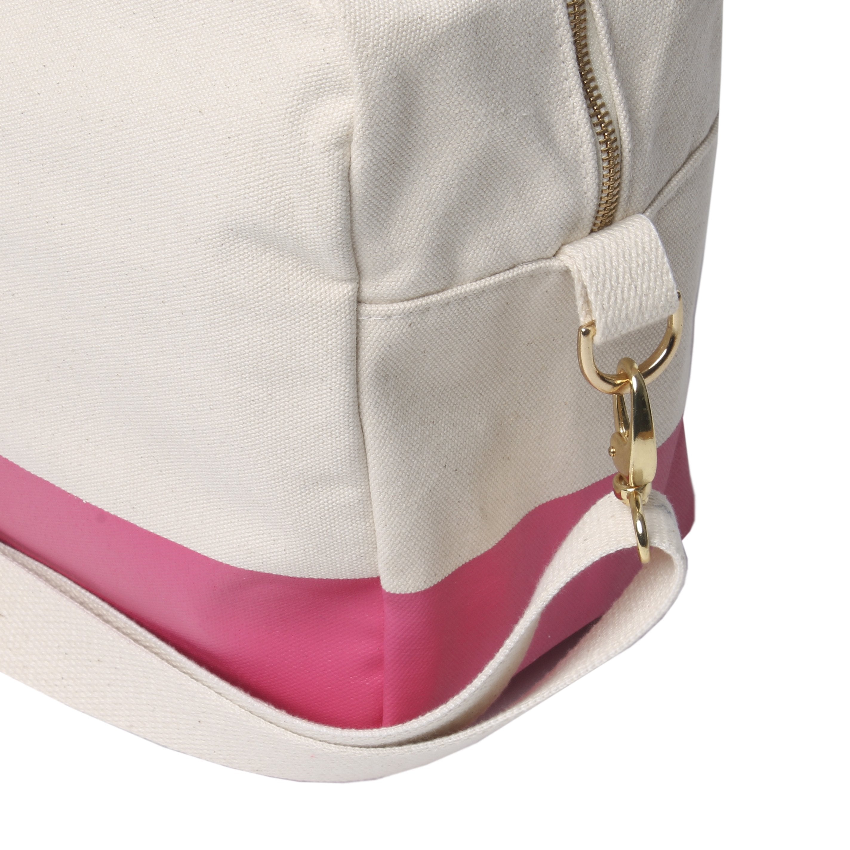 Color Block Duffle - Natural - Tag&Crew