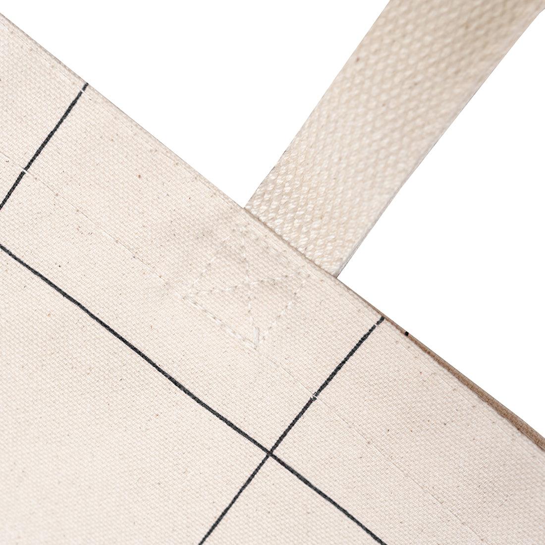 Market Tote Windowpane Plaid - Tag&Crew