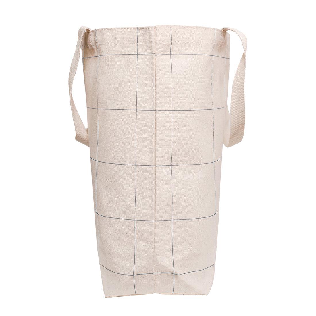 Market Tote Windowpane Plaid - Tag&Crew