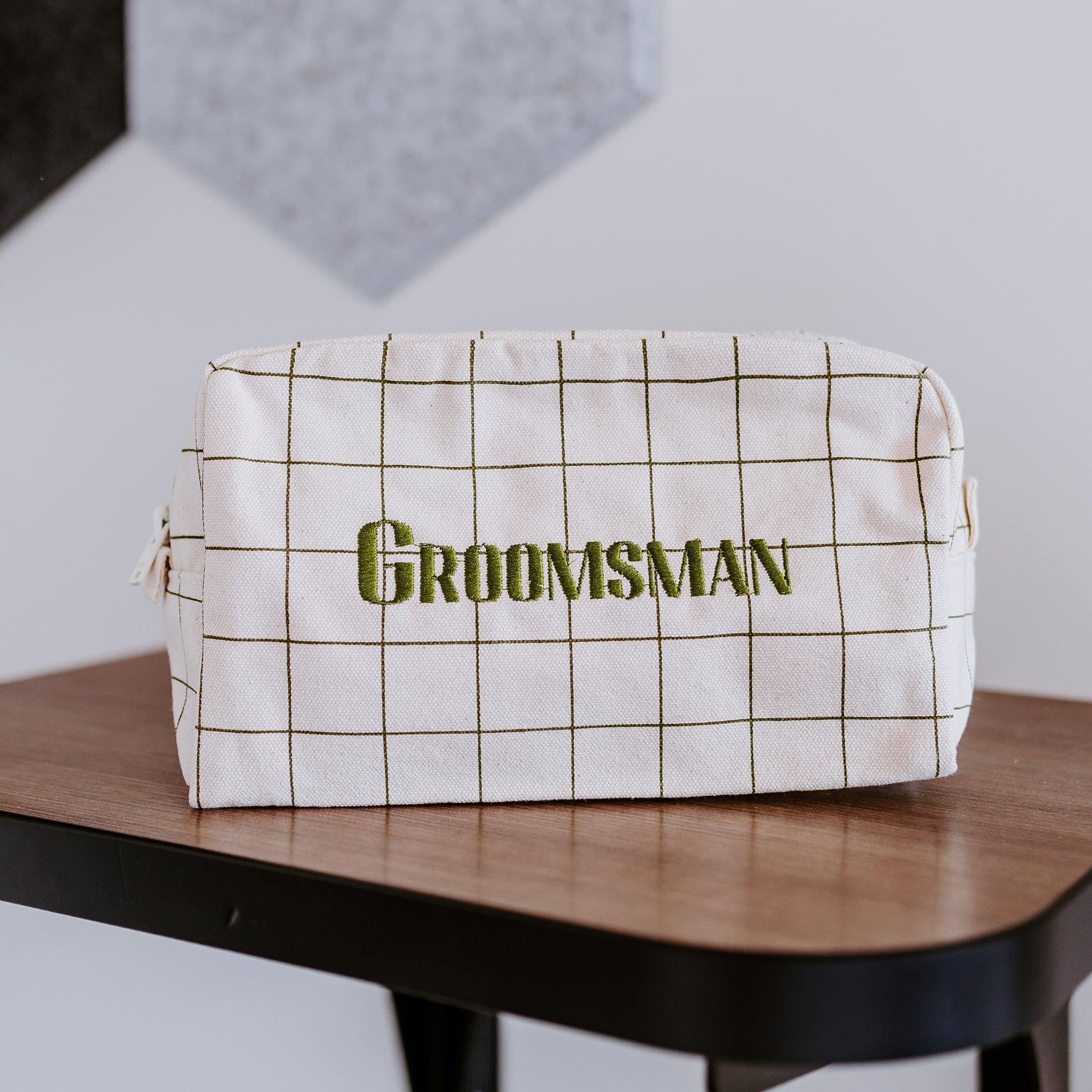 Travel Kit Windowpane Plaid - Tag&Crew