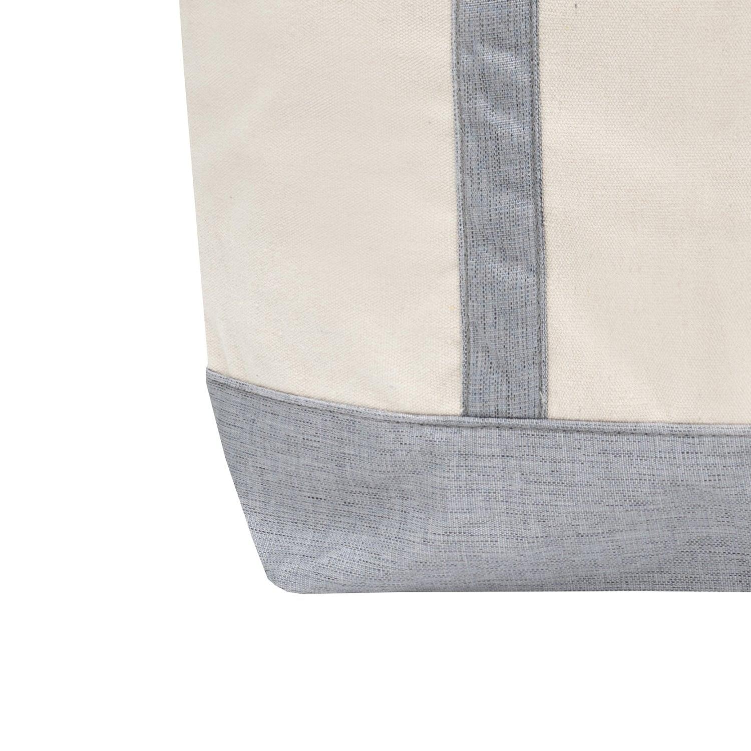 Waterproof Natural Cotton Canvas Medium Boat Tote Bag Tote bag Tag&Crew 