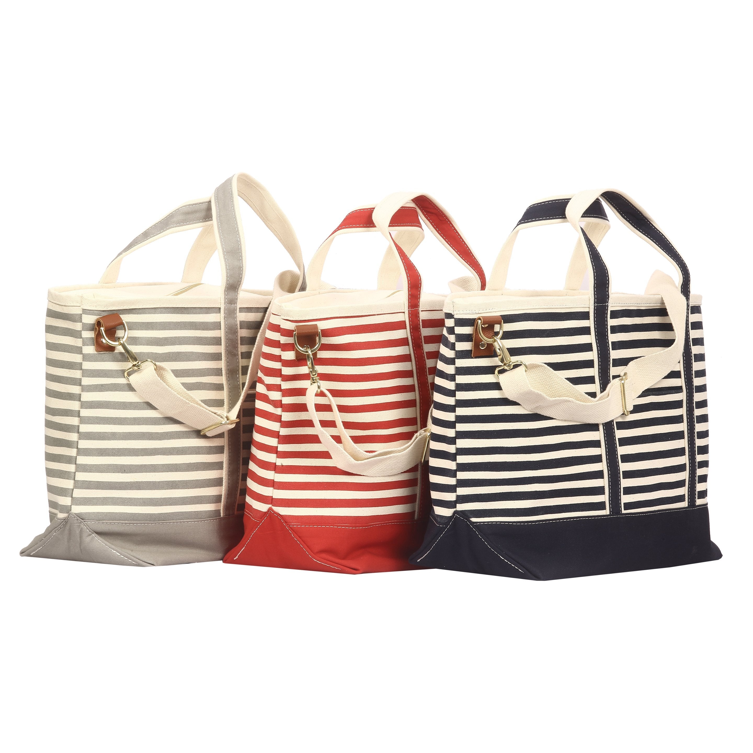 Ventura Weekender Stripe Blank Duffle & Weekender TagandCrew 