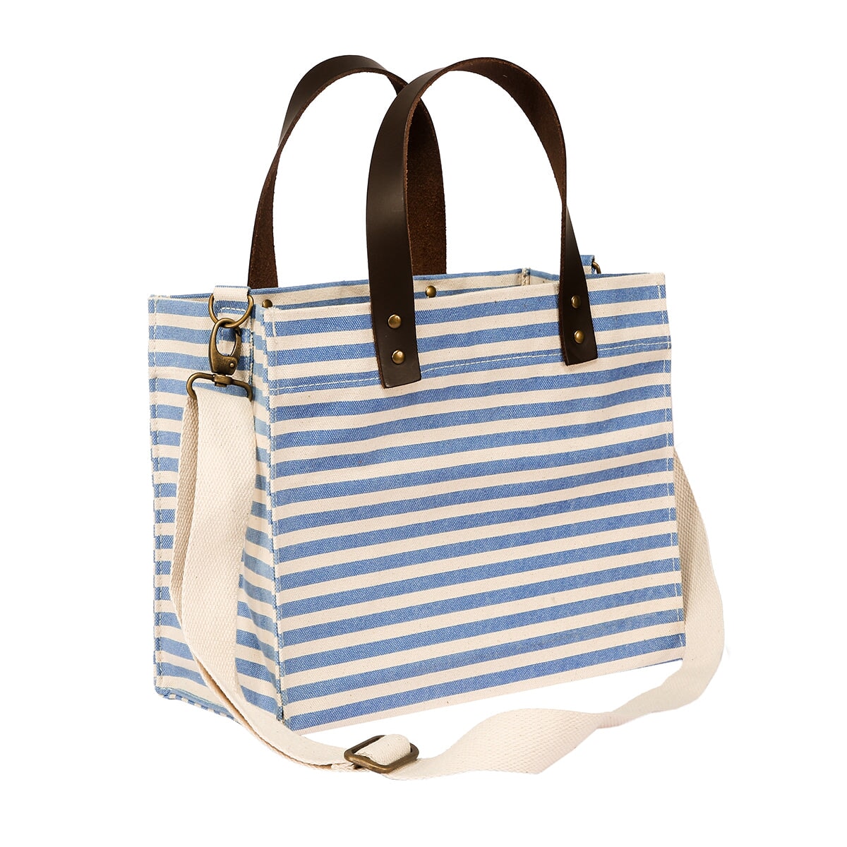 Brooklyn Tote Stripe Tag&Crew 