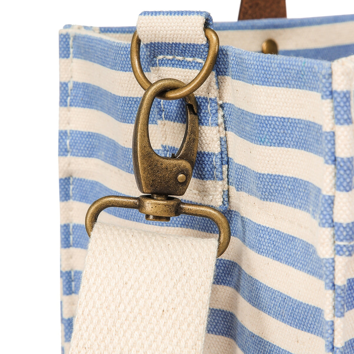 Brooklyn Tote Stripe Tag&Crew 