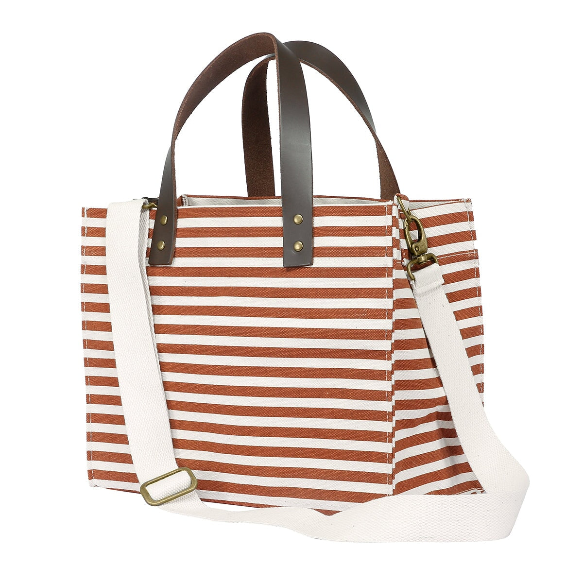 Brooklyn Tote Stripe Tag&Crew 