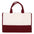 Chicago Tote Blank Tote Tag&Crew Maroon 