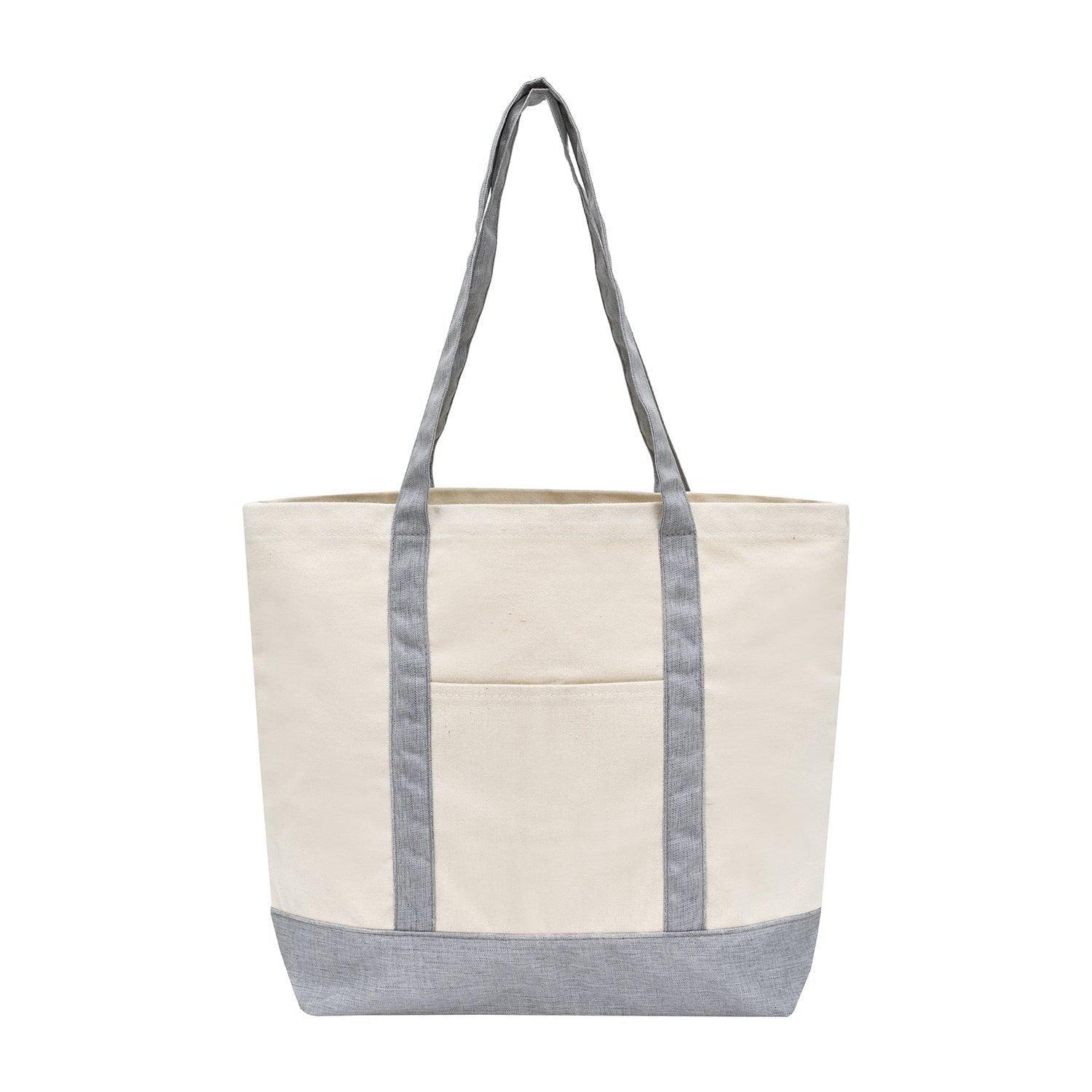 Waterproof Natural Cotton Canvas Medium Boat Tote Bag Tote bag Tag&Crew 