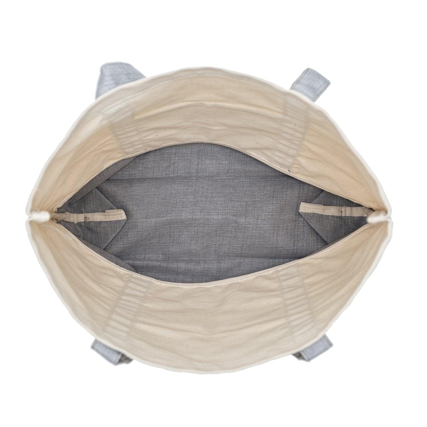 Waterproof Natural Cotton Canvas Medium Boat Tote Bag Tote bag Tag&Crew 