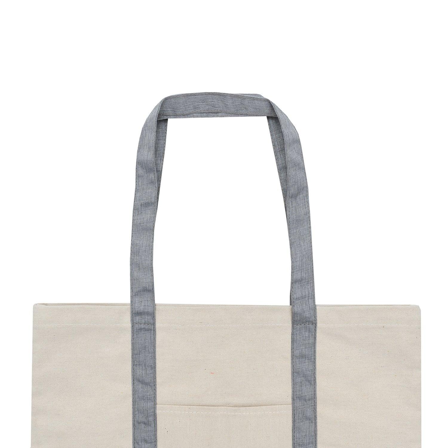 Waterproof Natural Cotton Canvas Medium Boat Tote Bag Tote bag Tag&Crew 