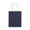 Folding Tote Bag Blank Tote Tag&Crew Navy with Natural Trim 