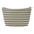 Hudson Pouch Stripe Blank Tag&Crew Olive Stripe Small 