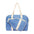 Madrid Pickle Ball Tote Tag&Crew Elemental Blue and White Trim 