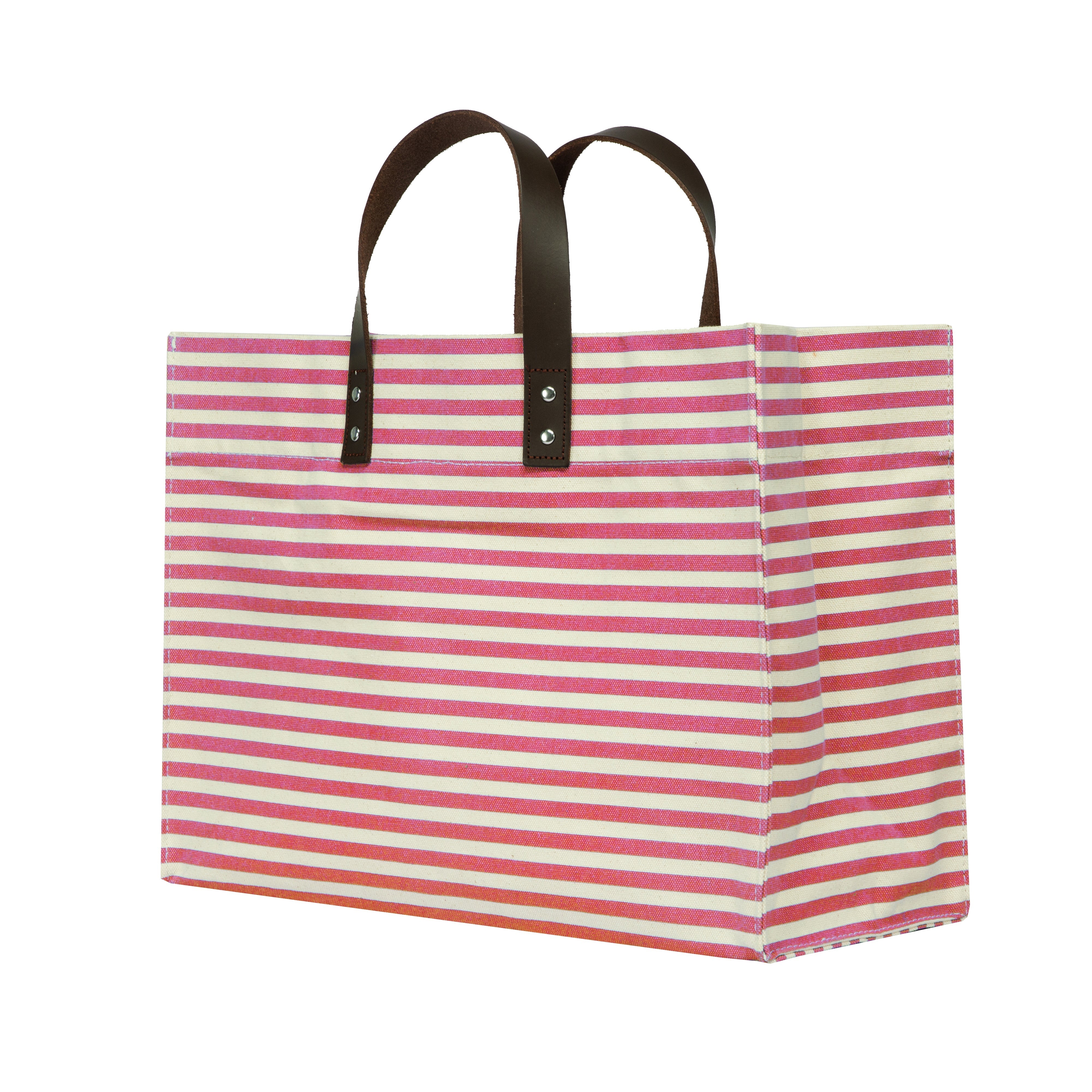 Manhattan Tote Stripe Tote TagandCrew 