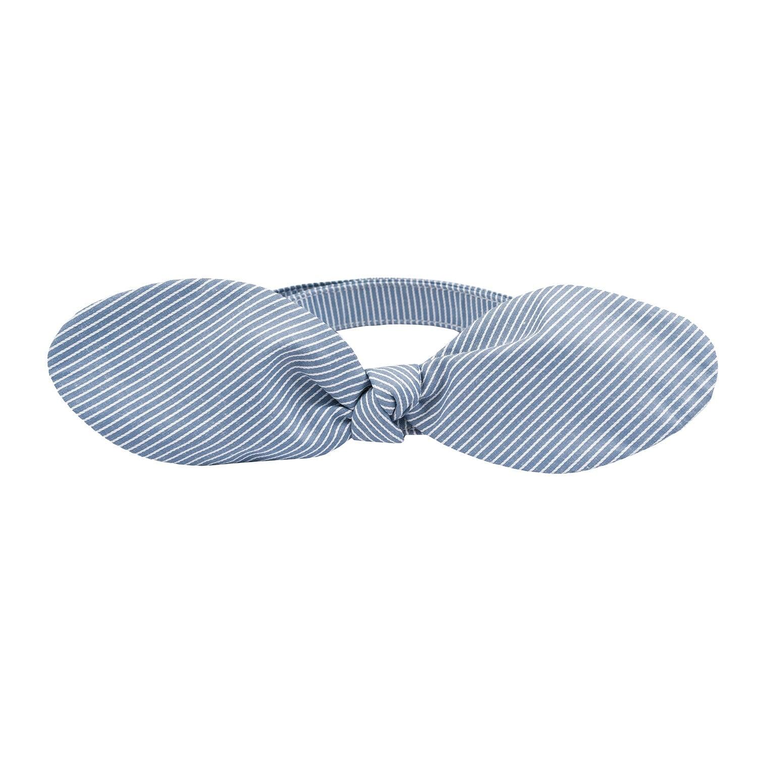 Snap-On Dog Collar Tag&Crew Mute Blue Stripe Small 