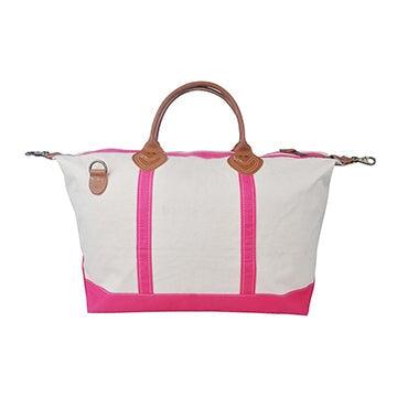 Signature Duffle Bag Clearance Sale Flat 60% Off Duffle & Weekender Tag&Crew Hot Pink 