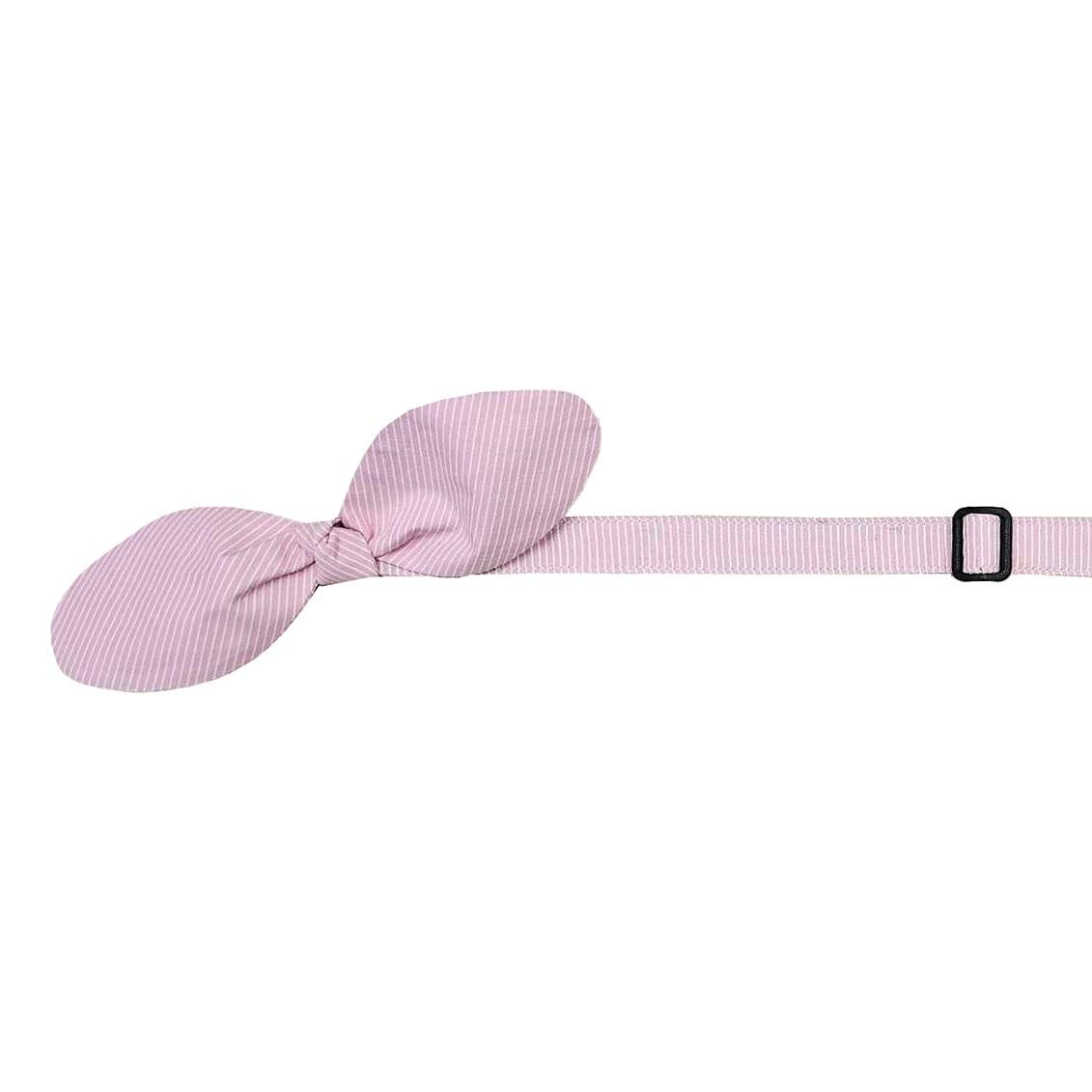 Snap-On Dog Collar Tag&Crew Pink Large Stripe Small 