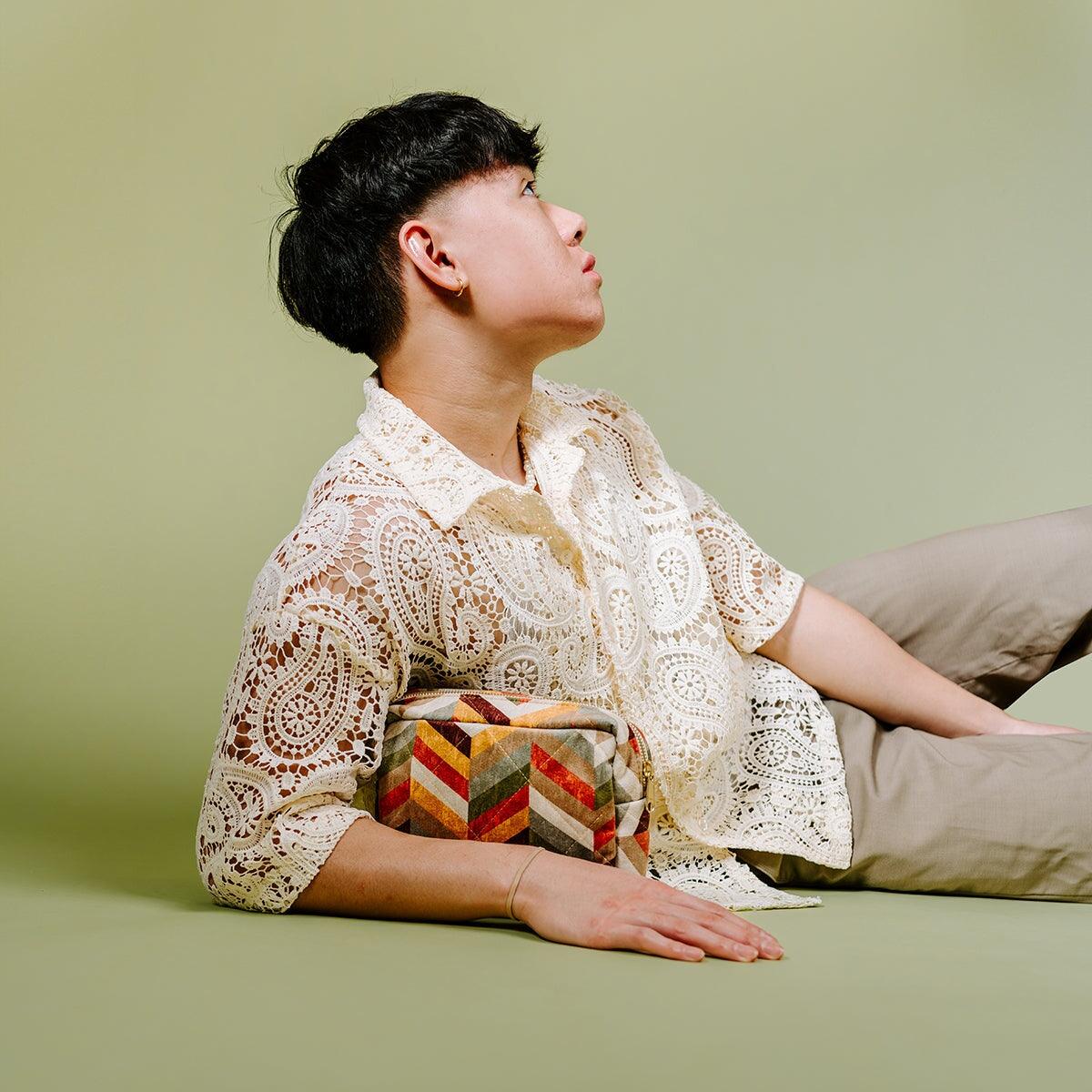 Velvet Pouch Tag&Crew 