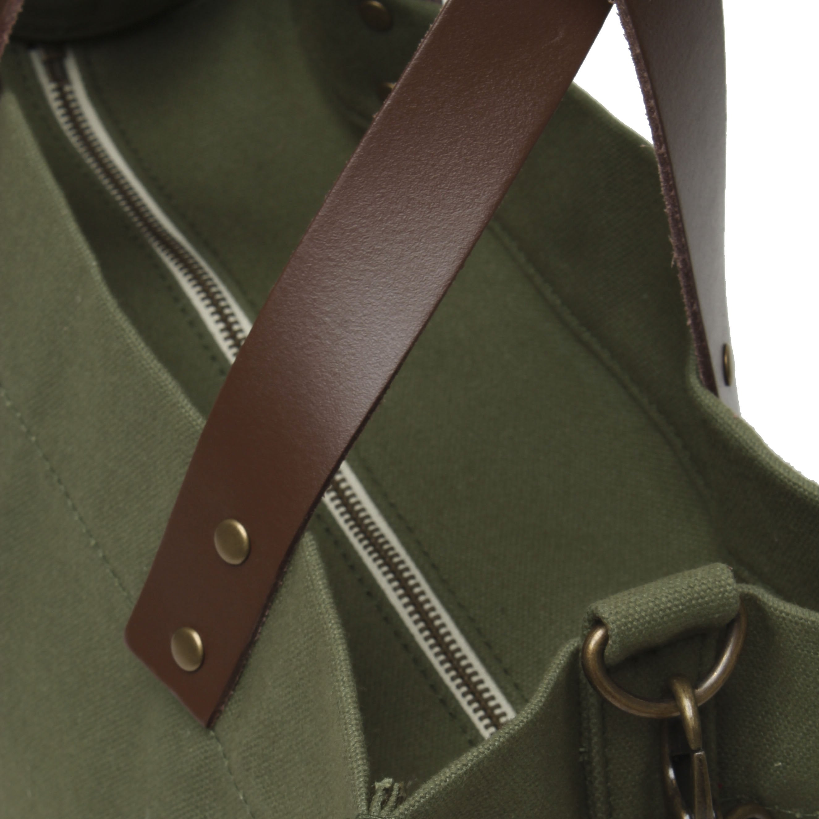 Brooklyn Tote with Leather Straps - Tag&Crew