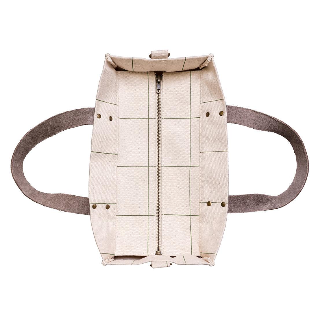 Brooklyn Tote Windowpane Plaid - Tag&Crew