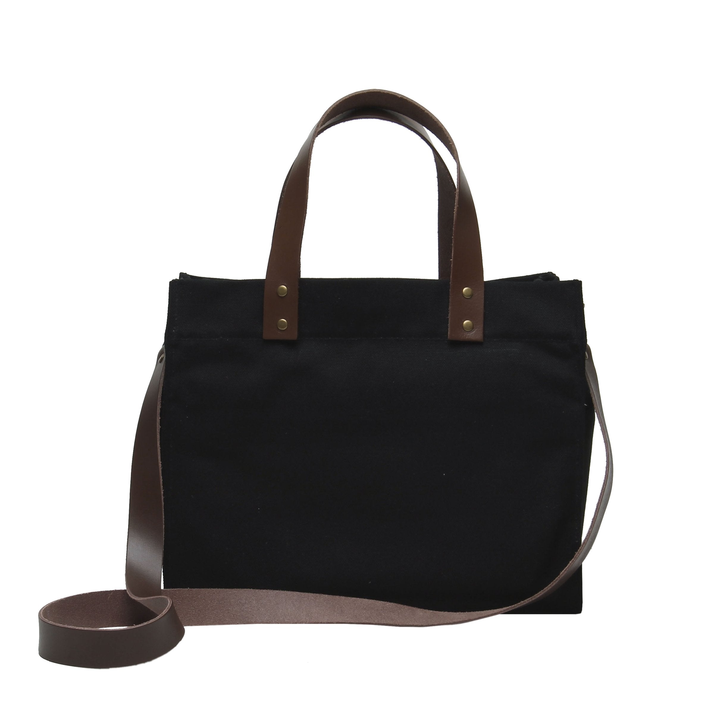 Brooklyn Tote with Leather Straps - Tag&Crew