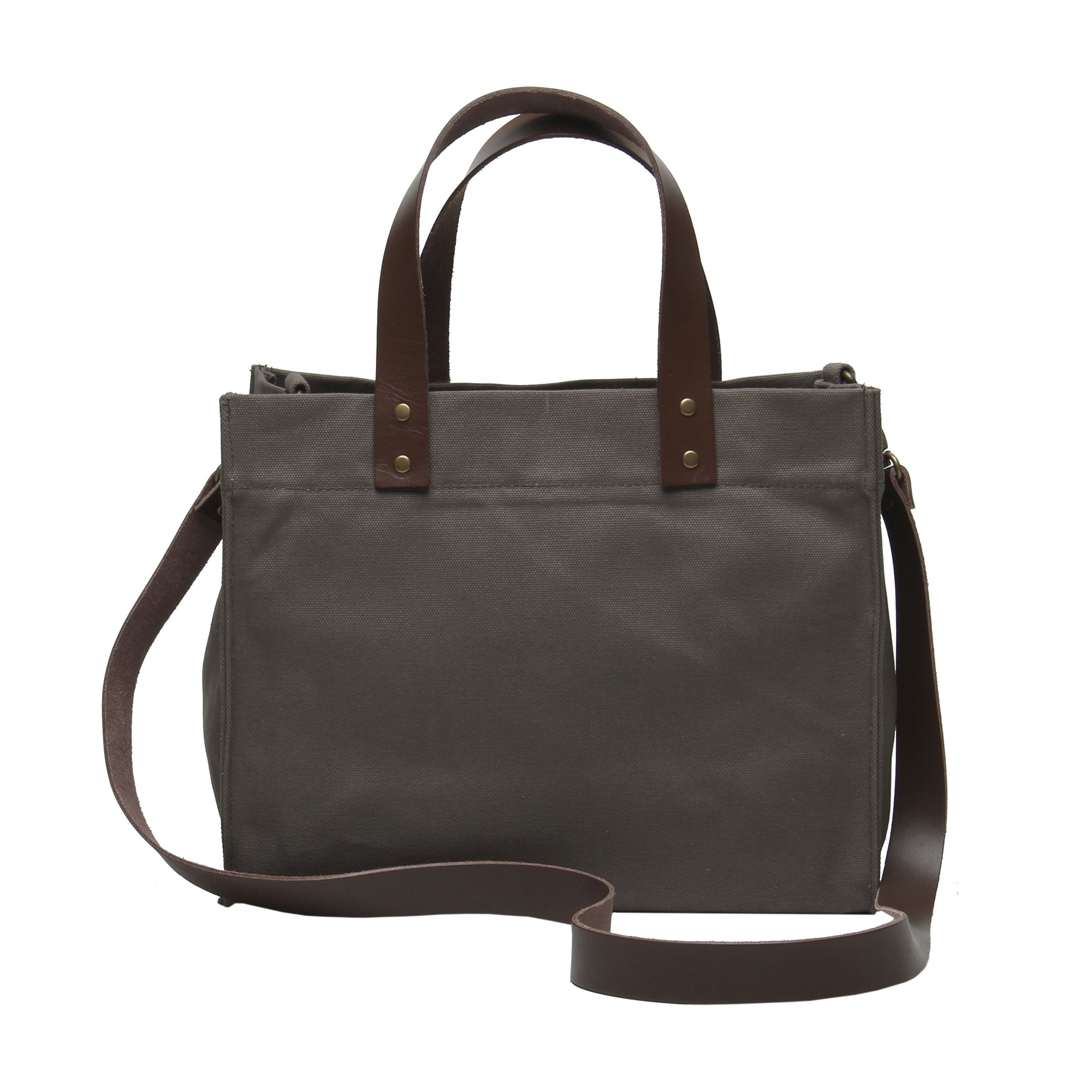 Brooklyn Tote with Leather Straps - Tag&Crew