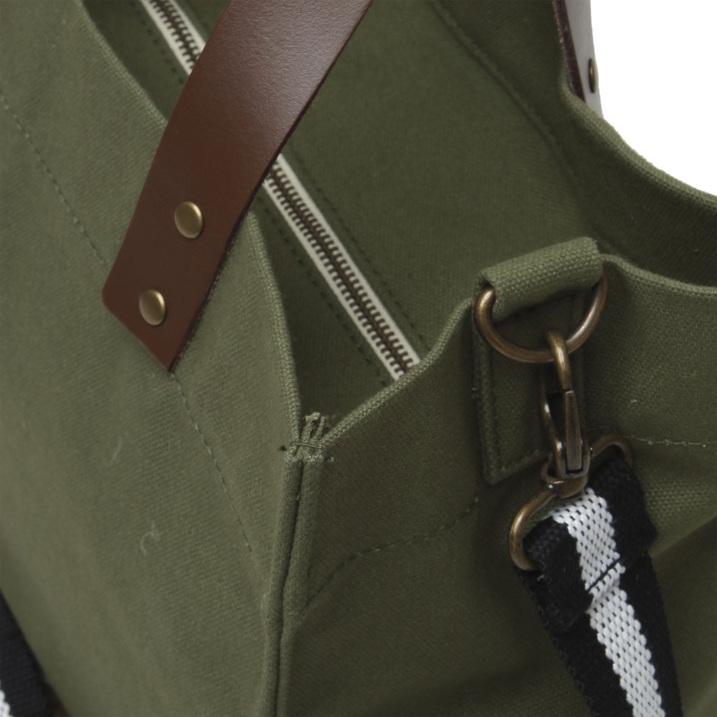 Brooklyn Tote with Cotton Web Straps - Tag&Crew