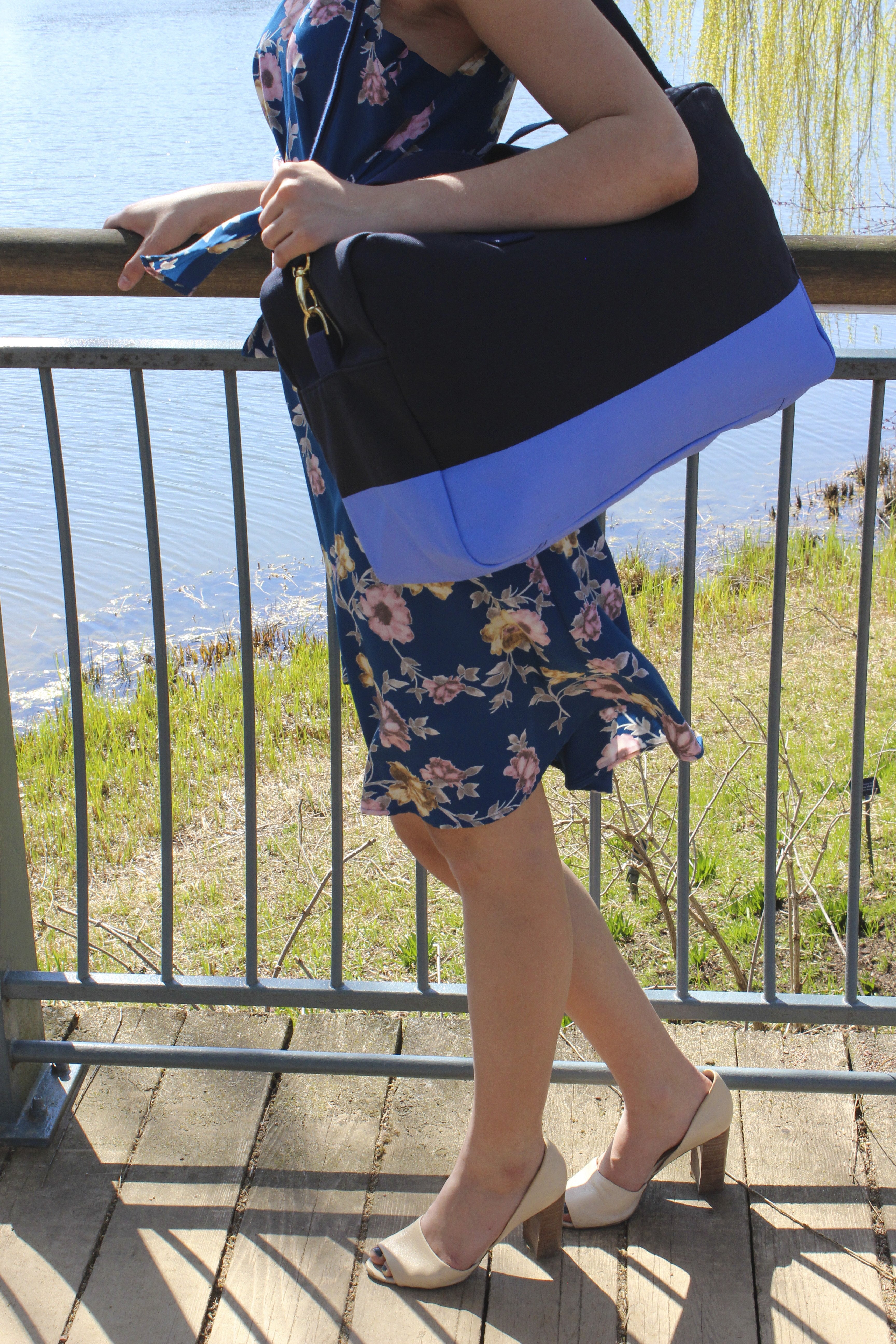 Color Block Duffle - Navy - Tag&Crew