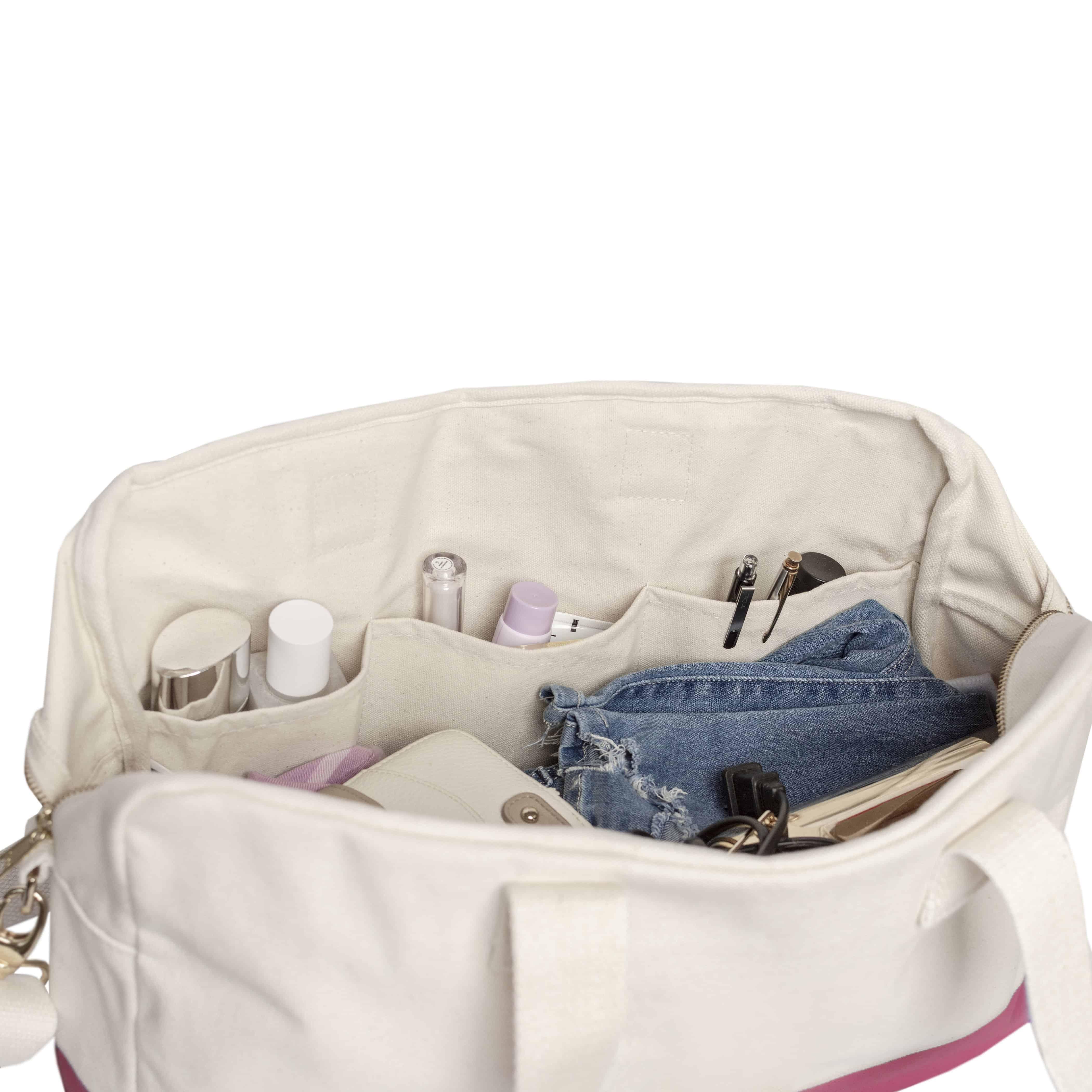 Color Block Duffle - Natural - Tag&Crew