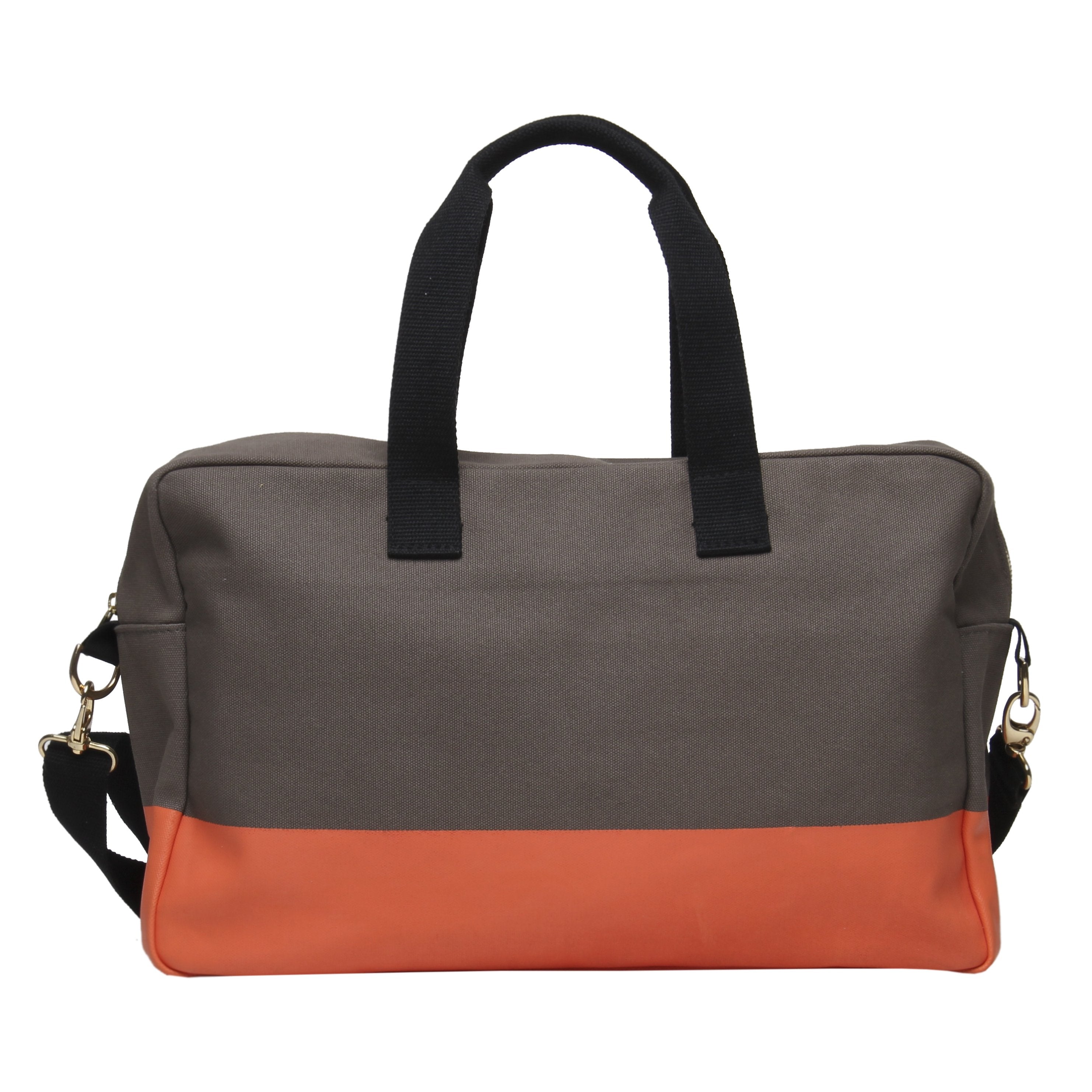 Color Block Duffle - Gray - Tag&Crew