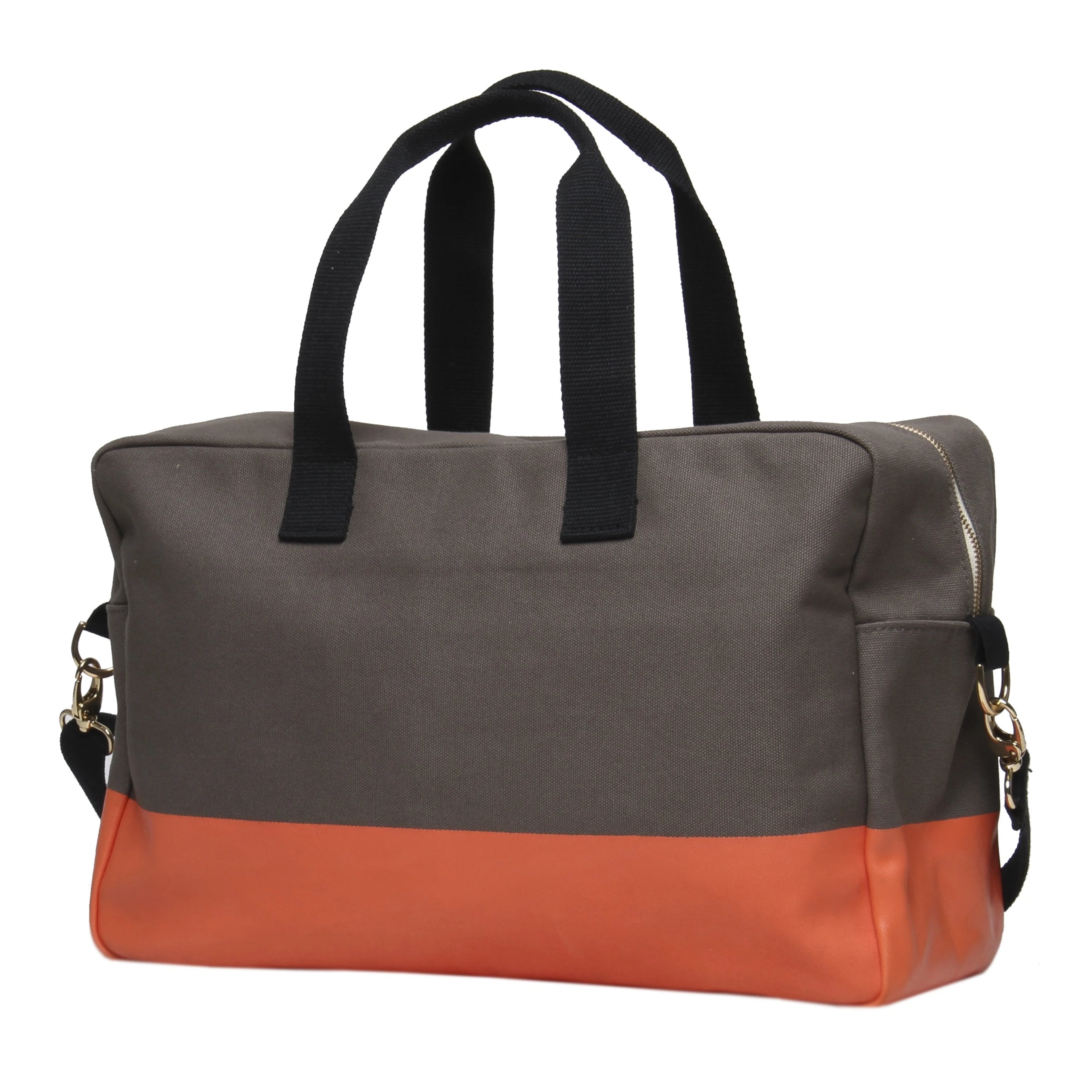 Color Block Duffle - Gray - Tag&Crew