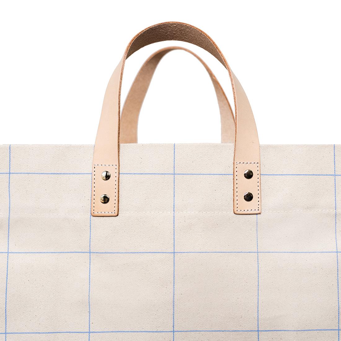 Manhattan Tote Windowpane Plaid - Tag&Crew