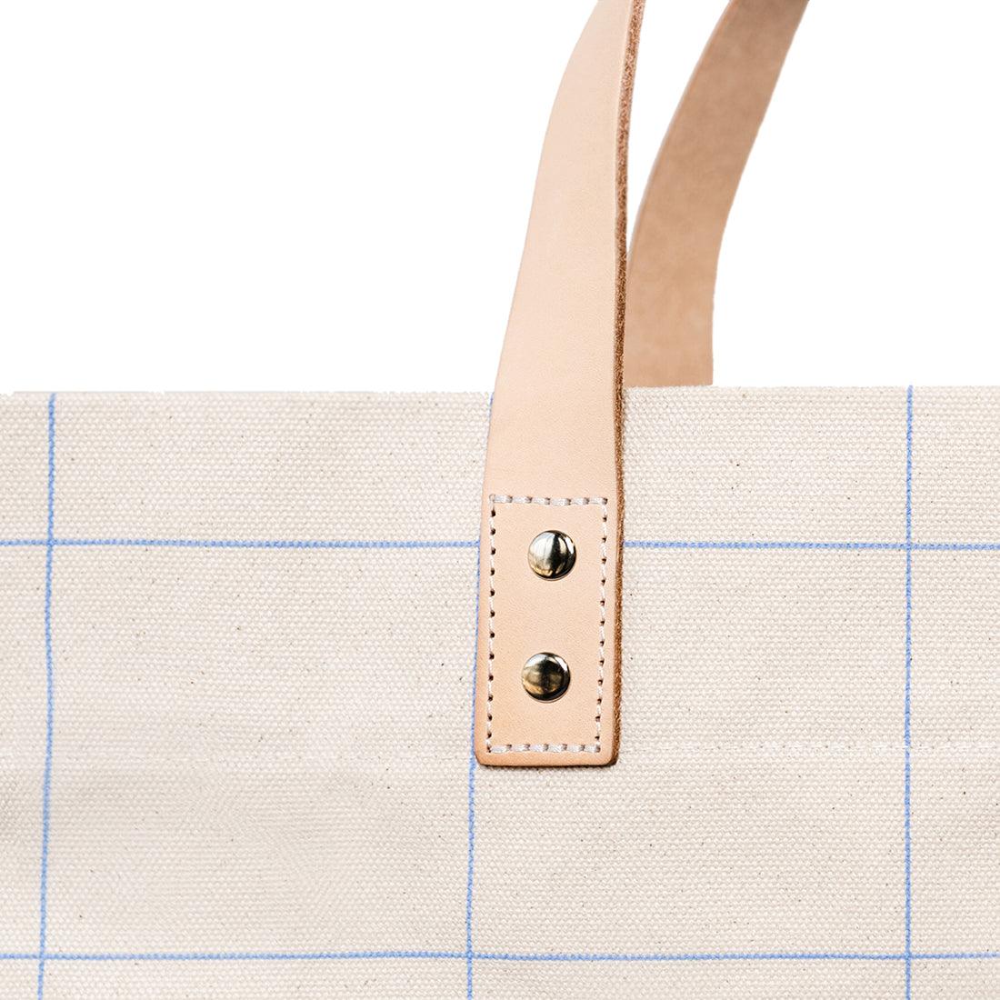 Manhattan Tote Windowpane Plaid - Tag&Crew