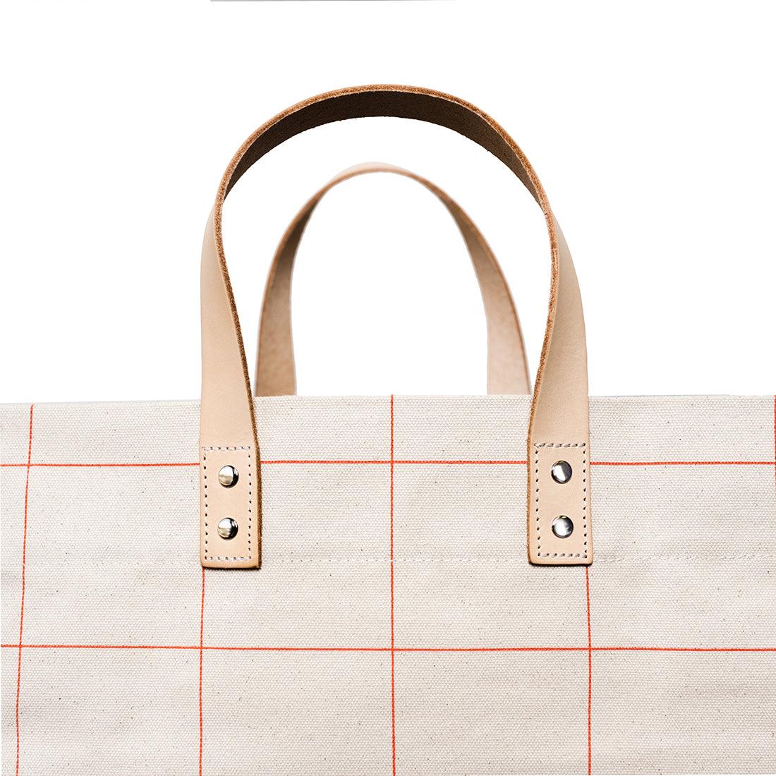 Manhattan Tote Windowpane Plaid - Tag&Crew