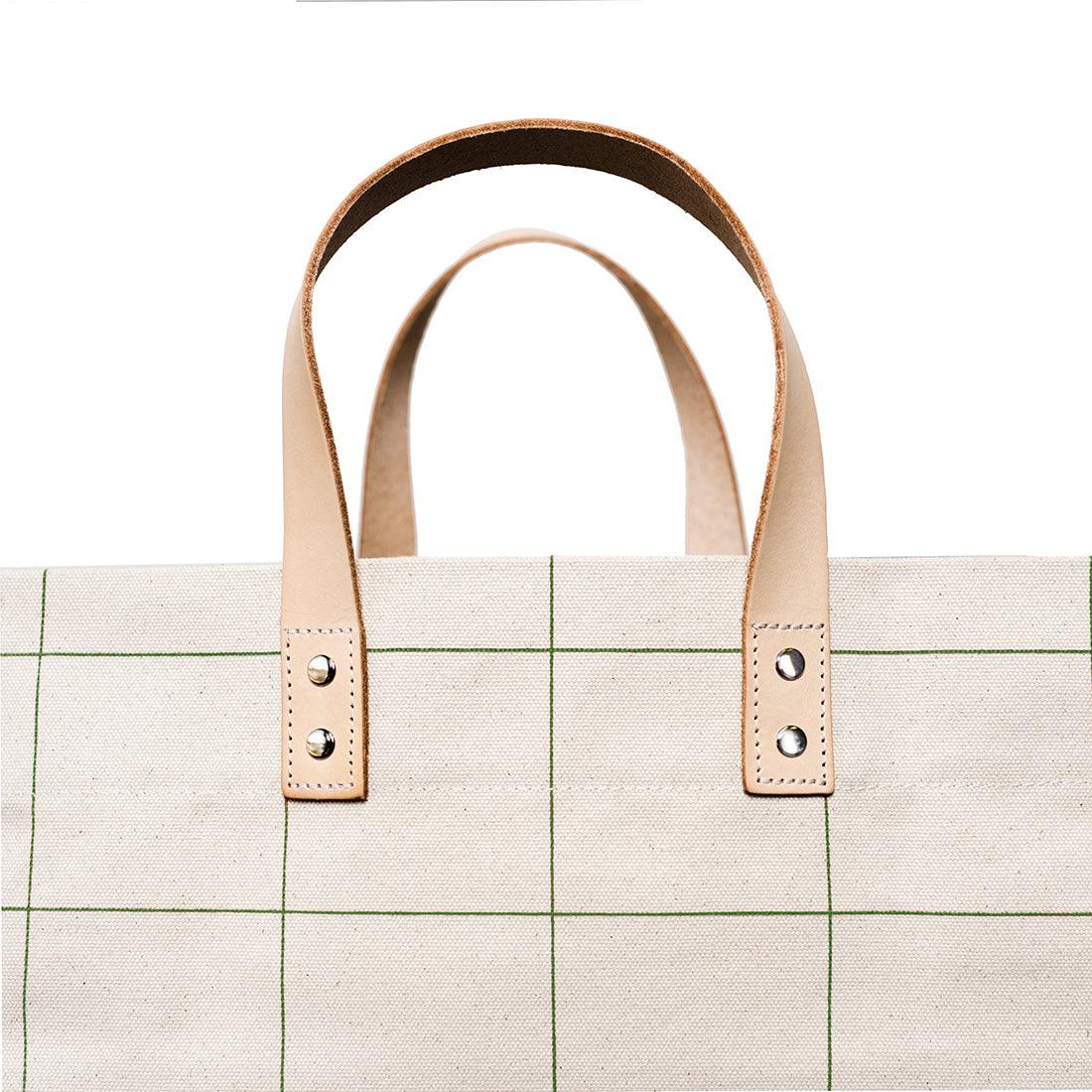 Manhattan Tote Windowpane Plaid - Tag&Crew