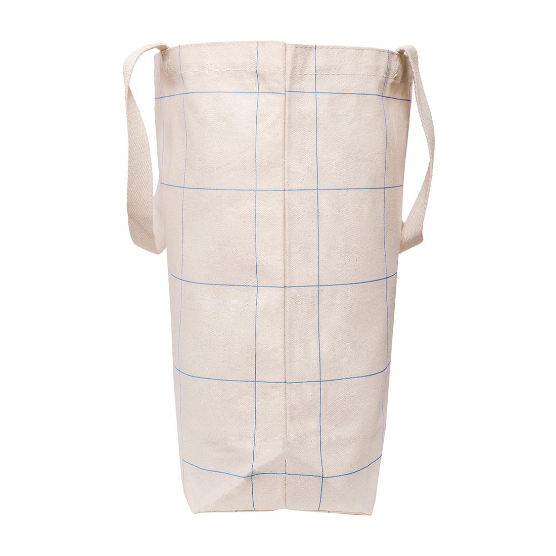 Market Tote Windowpane Plaid - Tag&Crew