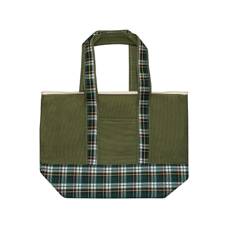 Plaid Cooler Tote - Tag&Crew