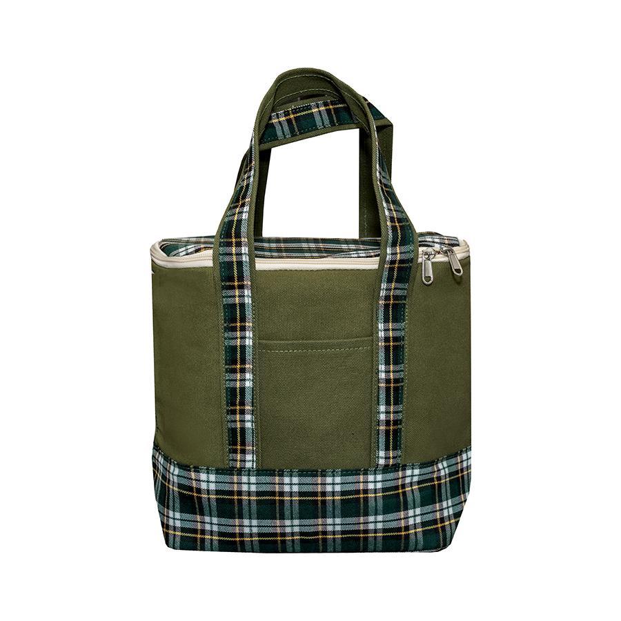 Plaid Cooler Tote - Tag&Crew
