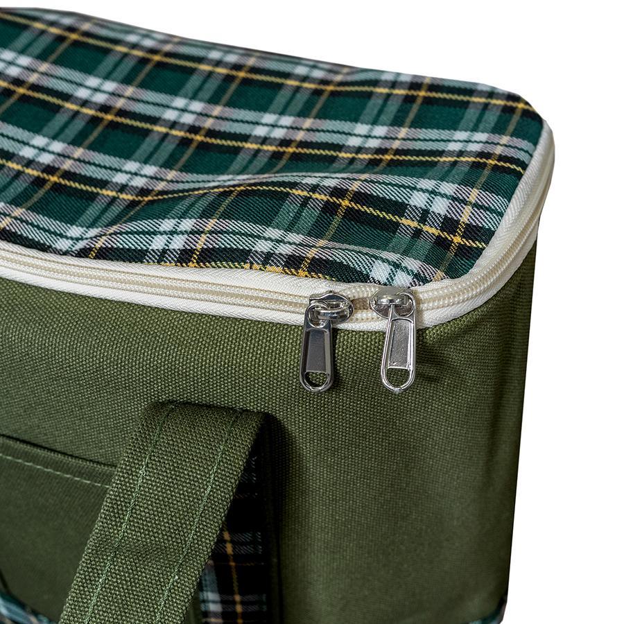 Plaid Cooler Tote - Tag&Crew
